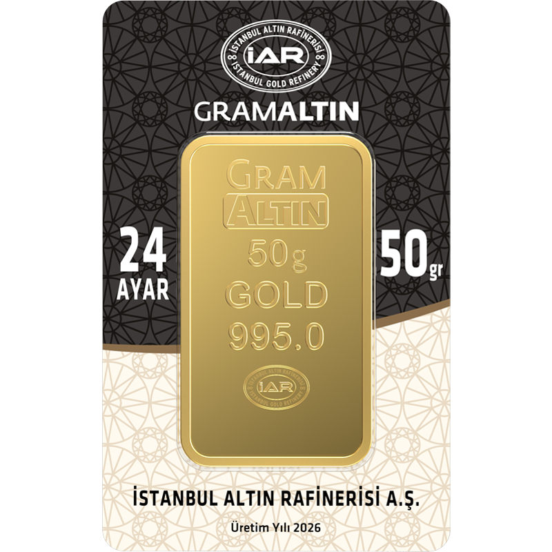 50 gr. 24 Ayar (995.0)