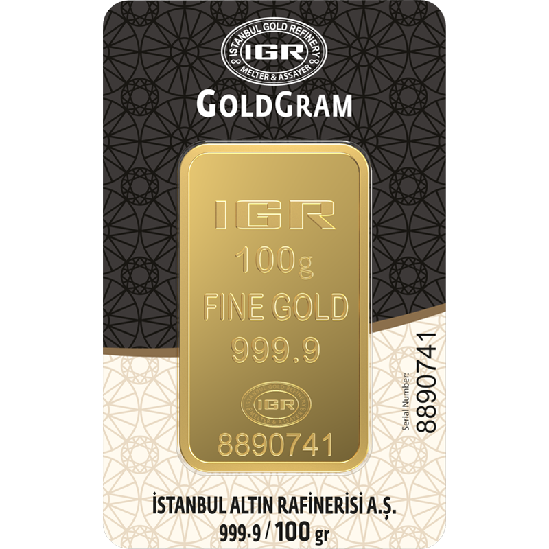 100 gr. 999.9 Milyem
