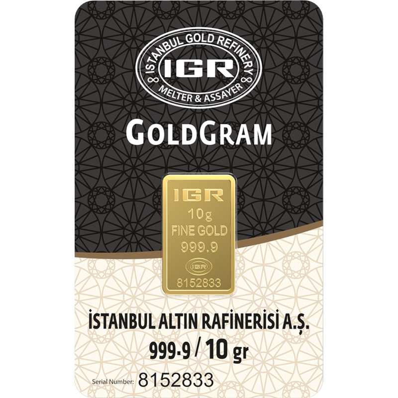 10 gr. 999.9 Milyem