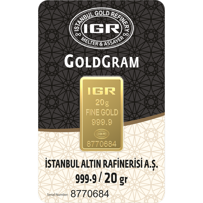 20 gr. 999.9 Milyem