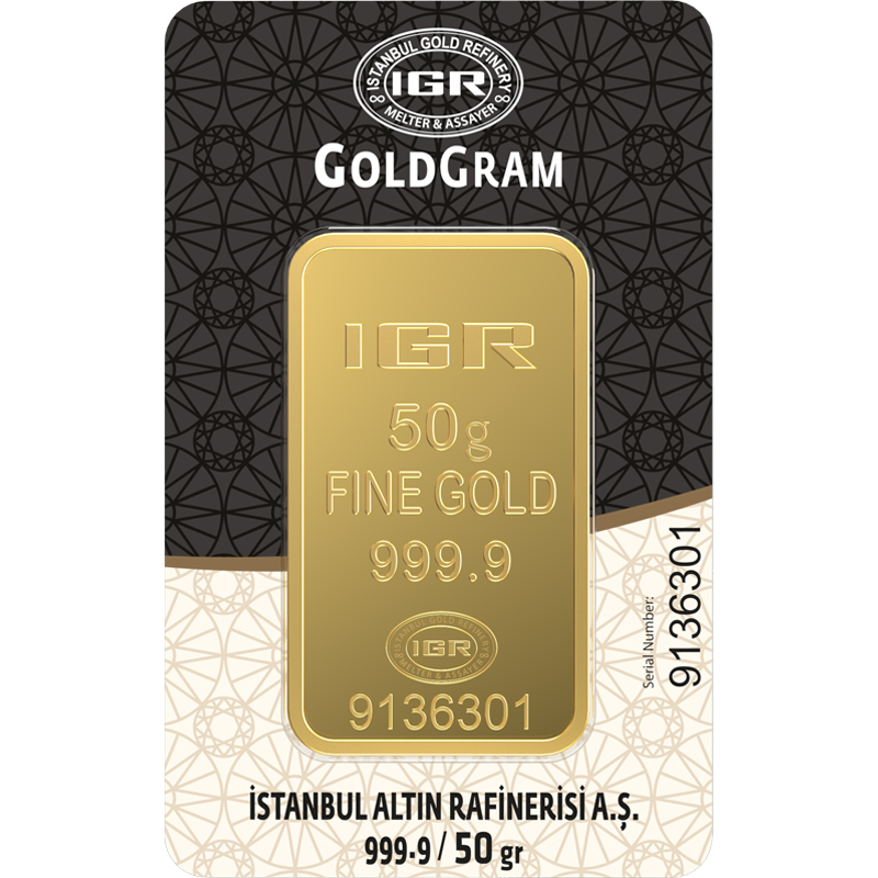 50 gr. 999.9 Milyem