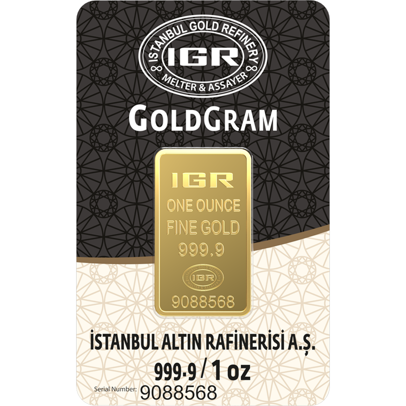 1 oz. 999.9 Milyem